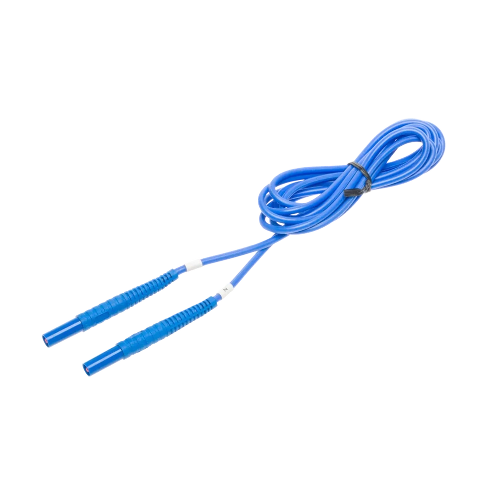 Szilikon mérővezeték - kék - 2,2m / 1000V (banán)