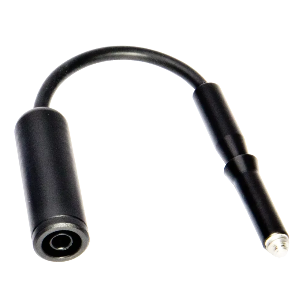 Adapter csatlakozósínhez, M4 és M6 menettel (Fekete)