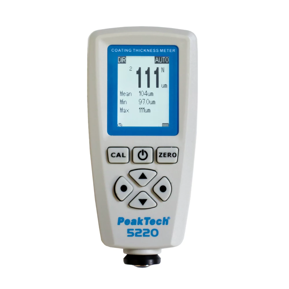 Peaktech 5220 - Rétegvastagság mérő