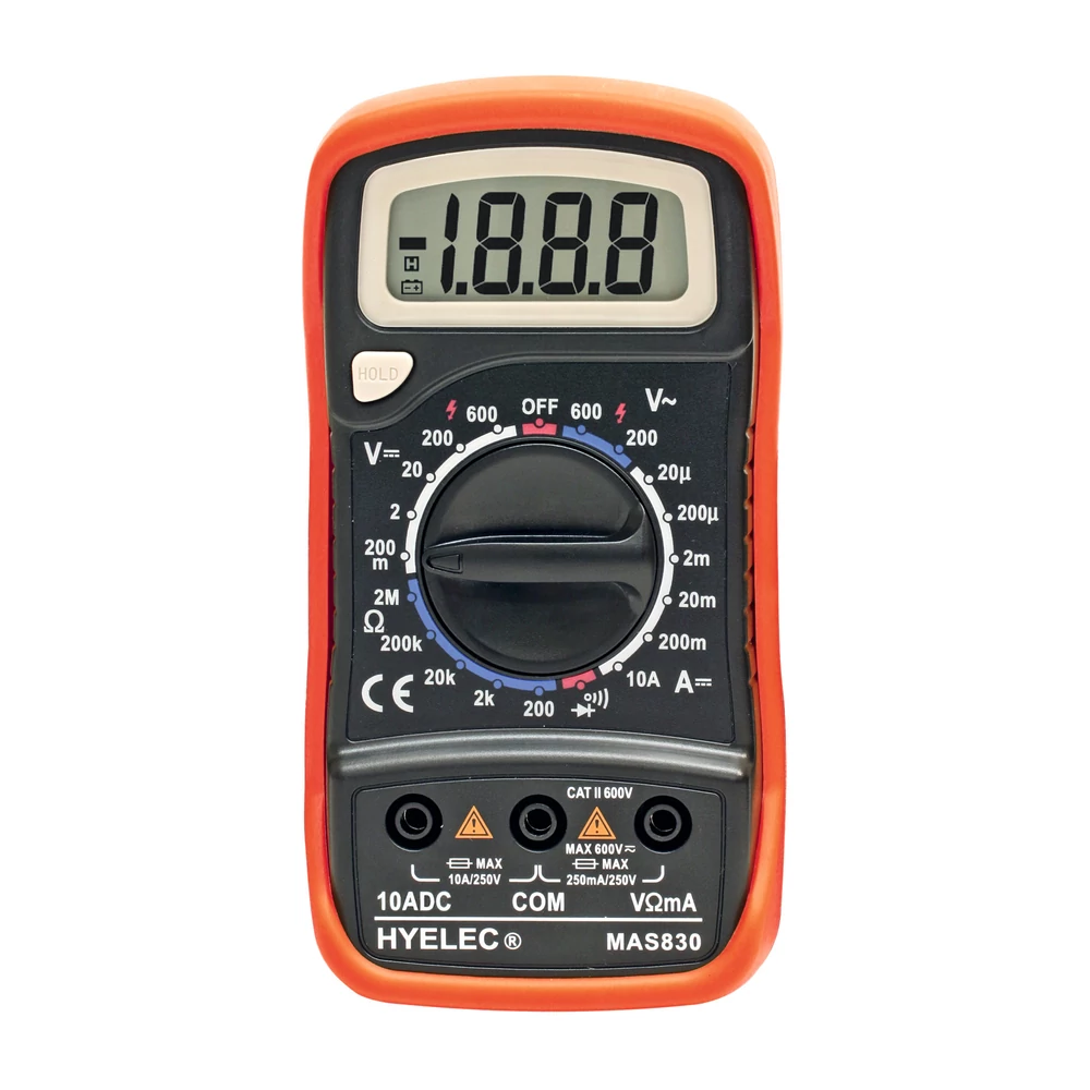SMA 830, Digitális multiméter, Pontosság: 0,5%, 600V, 2MOhm