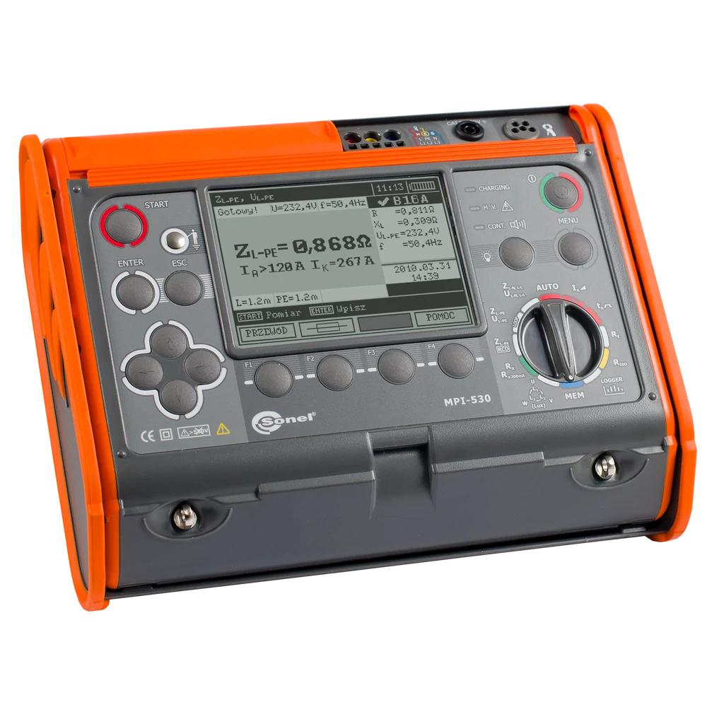Sonel MPI-530 - Multifunkciós érintésvédelmi műszer