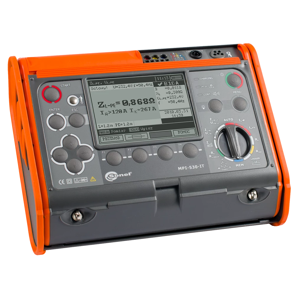 Sonel MPI-530-IT, Multifunkciós érintésvédelmi műszer