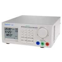 Peaktech 1890 - Kapcsolóüzemű DC tápegység, 1 - 20 V / 0 - 10 A DC, RS-232C, RS-485