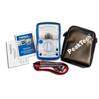 Peaktech 3201, Analóg multiméter, Pontosság: 3%, 500V, x100kOhm