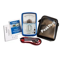 Peaktech 3204, Analóg galvanométer, Pontosság: 3%, 100mV, 5mA