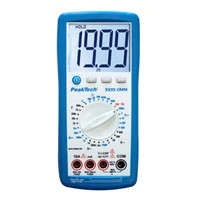 Peaktech 3335, Digitális multiméter, Pontosság: 0,5%, 600V, 20MOhm
