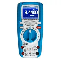 Peaktech 3440, Digitális multiméter, Pontosság: 0,05%, 1kV, 50MOhm, TrueRMS, Bluetooth