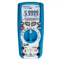 Peaktech 3441, Digitális multiméter, Pontosság: 0,9%, 1kV, 60MOhm, TrueRMS