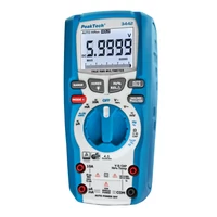 Peaktech 3442, Digitális multiméter, Pontosság: 0,9%, 1kV, 60MOhm, TrueRMS, Bluetooth