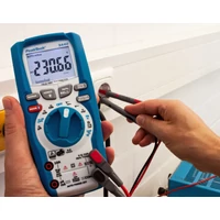 Peaktech 3442, Digitális multiméter, Pontosság: 0,9%, 1kV, 60MOhm, TrueRMS, Bluetooth