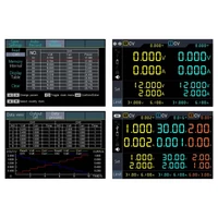Peaktech 6181 - Digitális labortápegység, 2 x 0 - 30 V / 2 x 0 - 6 A DC, 1 x 0 - 6 V / 0 - 3 A fix