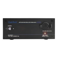 Peaktech 6230 - Kapcsolóüzemű DC tápegység szivargyújtó aljzattal