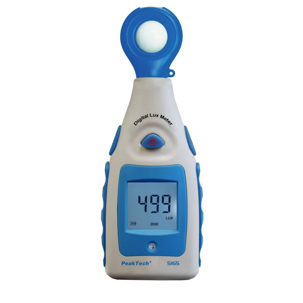 Peaktech 5165 - Digitális fénymérő műszer, 3 1/2 digit