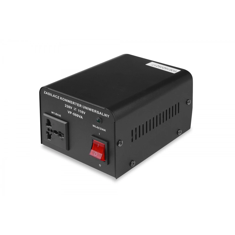 VP-500 Feszültség átalakító 230 -> 110 V / 500 W
