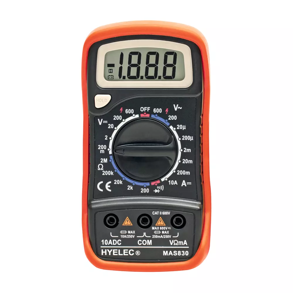 SMA 830, Digitális multiméter, Pontosság: 0,5%, 600V, 2MOhm