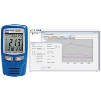 Peaktech 5180 - Hőmérséklet és páratartalom adatgyűjtő