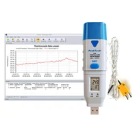 Peaktech 5187 - Hőmérséklet adatgyűjtő