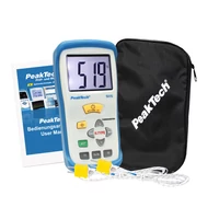 Peaktech 5115 - Digitális hőmérő, 2 CH