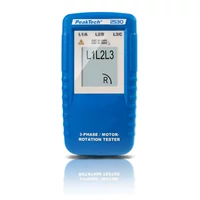 Peaktech 2530 - 3 fázisú forgásirány teszter, LCD