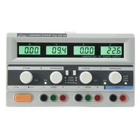 McPower Digi 302-05 - Laboratóriumi tápegység 2 x 0 - 30 V / 0 - 5 A, 1x 5 V / 3 A