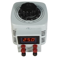 Szabályozható toroid transzformátor, digitális, 0…250 V / 500 W, McPower V-2000 LED