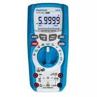 Peaktech 3441, Digitális multiméter, Pontosság: 0,9%, 1kV, 60MOhm, TrueRMS