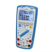 Peaktech 3690, Digitális multiméter, Pontosság: 1,0%, 600V, 40MOhm, °C, %RH, Lux, dB