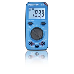 Peaktech 1071, Digitális multiméter, Pontosság: 0,5%, 600V, 20MOhm