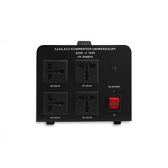 VP-2000 Feszültség átalakító 230 -> 110 V / 2000 W