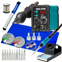 Yihua 878D KIT4 Forrasztóállomás készlet