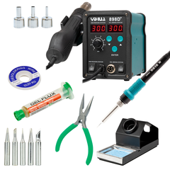 Yihua 898DP KIT10 Forrasztóállomás készlet