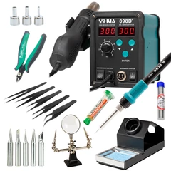 Yihua 898DP KIT6 Forrasztóállomás készlet