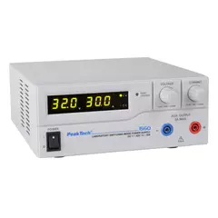 Peaktech 1560 - Kapcsolóüzemű labortápegység, 1 - 32 V / 0 - 30 A DC