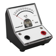 Peaktech 205-03 - Analóg árammérő, 0 ... 1 mA DC