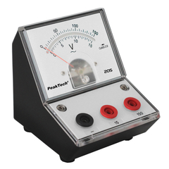 Peaktech 205-11 - Analóg feszültségmérő, 0 ... 15 / 150 V AC