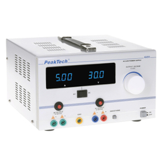 Peaktech 6120 - AC/DC labortápegység 0 - 30 V / 5 A