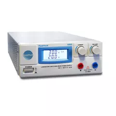 Peaktech 6155 - Laboratóriumi kapcsolóüzemű DC tápegység, 1 - 30 V / 0 - 20 A DC