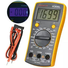 SMA VC 830L, Digitális multiméter, Pontosság: 0,5%, 600V, 2MOhm