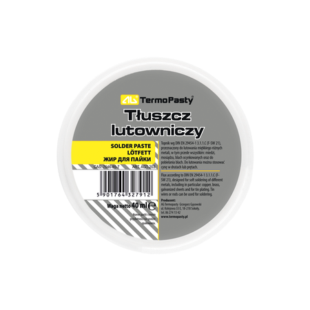 Forrasztózsír 40ml