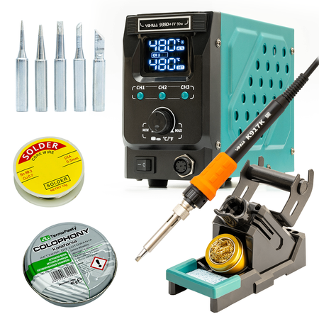 Yihua 939DIV KIT1 Forrasztóállomás készlet