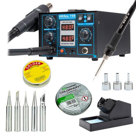 Yihua 706 KIT1 Forrasztóállomás készlet