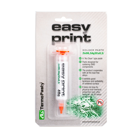 Easy Print forrasztó paszta(Sn96,5Ag3Cu0,5) 40g